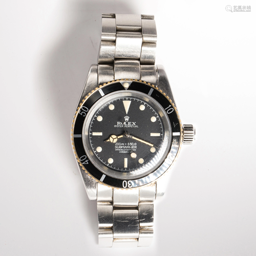 A stainless steel wristwatch, Rolex, Oyster Perpetual