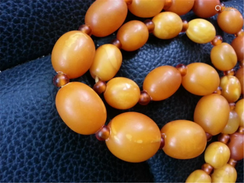 NATURAL BUTTERSCOTCH AMBER NECKLACE