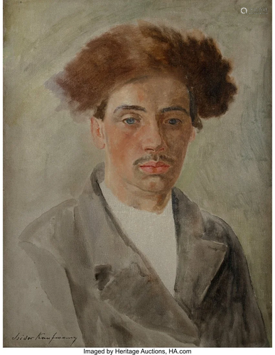 69027: Isidor Kaufmann (Hungarian, 1853-1921) Study of