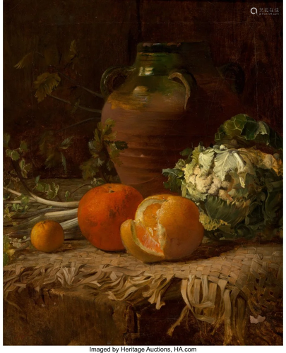 69053: Julia Robinson (19th Century) Still life with or