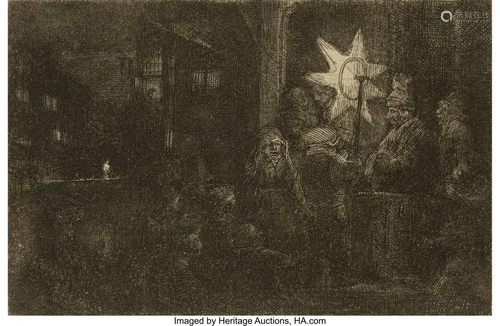 69075: Rembrandt van Rijn (Dutch, 1606-1669) The Star o