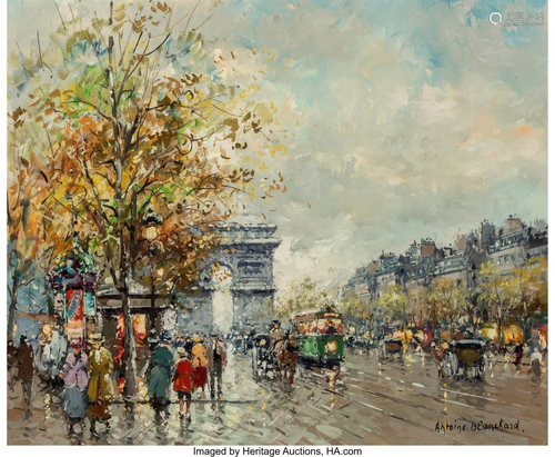 69003: Antoine Blanchard (French, 1910-1988) Arc de Tri