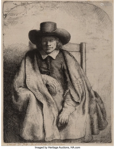 69072: Rembrandt van Rijn (Dutch, 1606-1669) Clement de