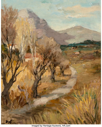 69031: Marcel Dyf (French, 1899-1985) Petit sentier en