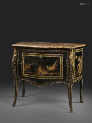 Epochal COMMODE LOUIS XV Attributed to Mathieu Cri…