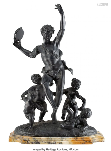 63215: A French Grand Tour-Style Bronze Figural Group,