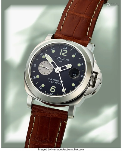 54022: Panerai, Luminor GMT Regatta Pam156, Laureus Edi