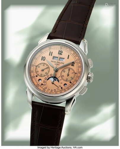 54120: Patek Philippe, Very Fine and Rare Ref. 5270P, P