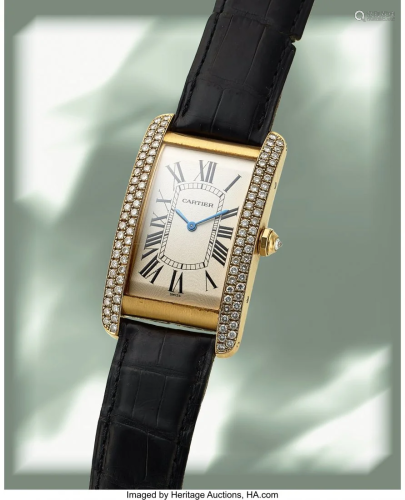 54018: Cartier, Large Size Tank Americaine Automatic, 1