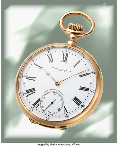 54116: Patek Philippe & Cie, Large And Very Fine 18k Go