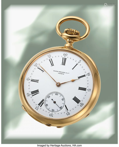 54113: Patek Philippe & Cie, Large & Very Fine 18k Gold