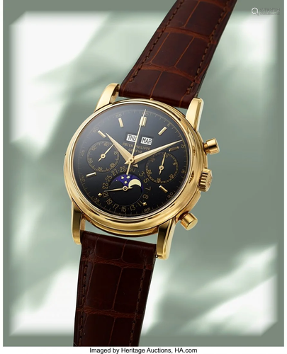 54103: Patek Philippe, Extremely Rare and Fine Ref. 249