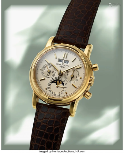 54105: Patek Philippe, Very Fine Ref. 3971E, 2nd Series