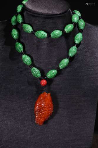 A Color Glazed Necklace