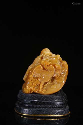 A Tianhuang Stone Mountain Shaped Ornament