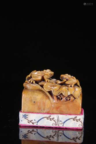 A Tianhuang Stone Auspicious Seal