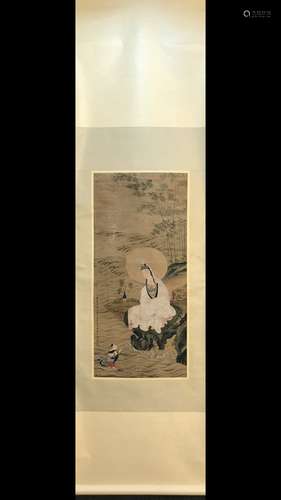 A Painting Of Guanyin, Jinliying Mark