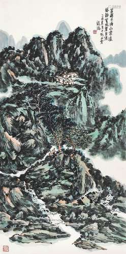 龙瑞(b.1946) 山深林静