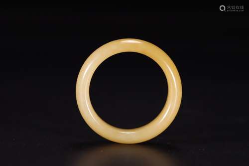 A Hetian Jade Bangle