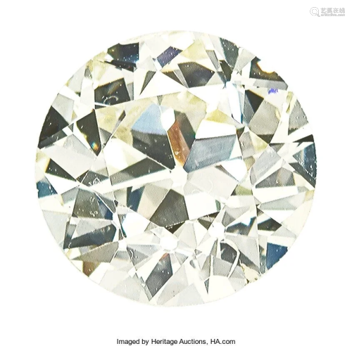 55111: Unmounted Diamond The European-cut diamond meas