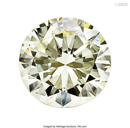 55108: Unmounted Diamond The round brilliant-cut diam