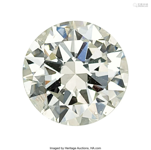 55109: Unmounted Diamond The round brilliant-cut diamo