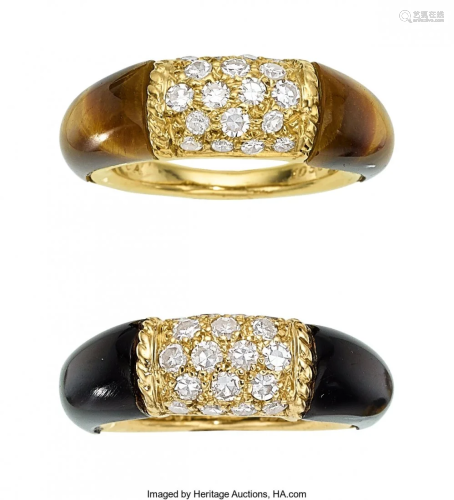 55153: Diamond, Multi-Stone, Gold Rings, Van Cleef & Ar