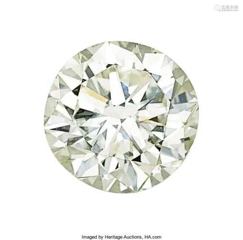 55115: Unmounted Diamond The round brilliant-cut diam