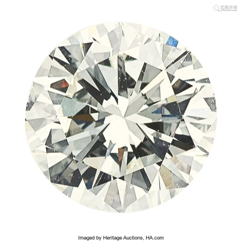 55116: Unmounted Diamond The round brilliant-cut diamo