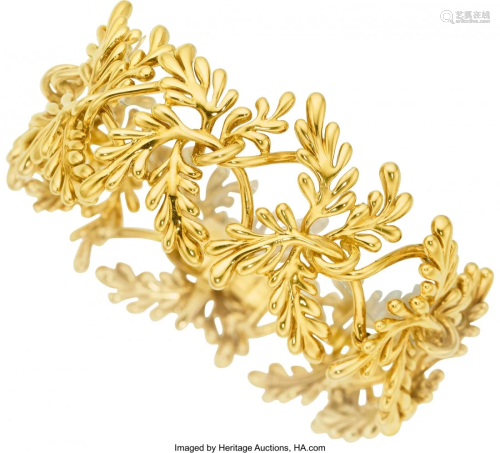 55009: Gold Bracelet, Schlumberger for Tiffany & Co.