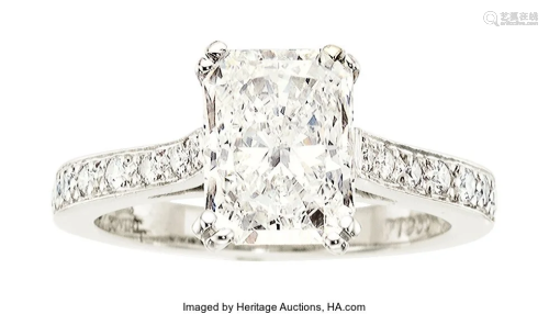 55050: Diamond, Platinum Ring, Kwiat The ring features