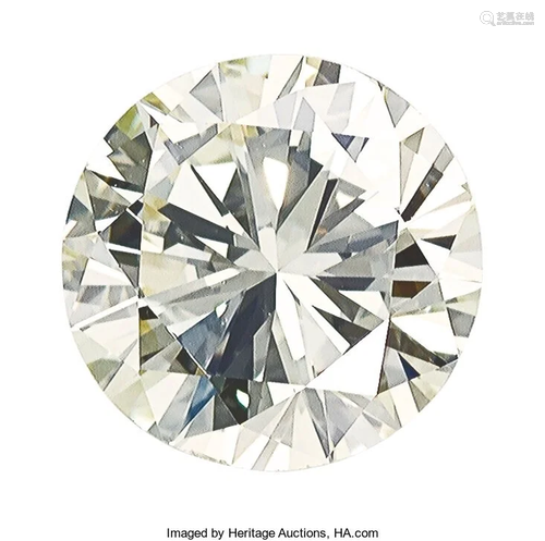 55107: Unmounted Diamond The round brilliant-cut diamo