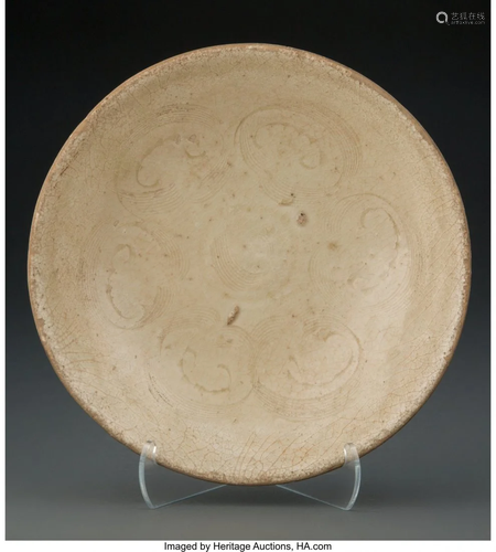 67102: A Chinese Ding-Type Bowl 2 x 6-1/2 inches (5.1 x