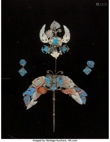 67260: A Set of Chinese Hair Ornaments, Qing Dynasty 6