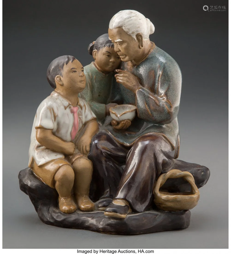 67278: A Chinese Cultural Revolution Porcelain Figural