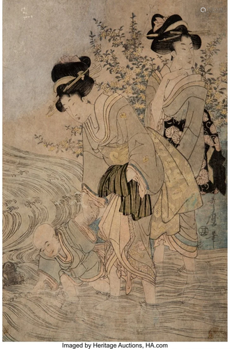 67356: Kitagawa Utamaro (Japanese, c. 1753-1806) Untitl