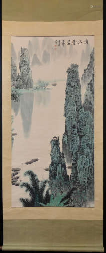 Chinese Xue Shi'S Painting On Paper