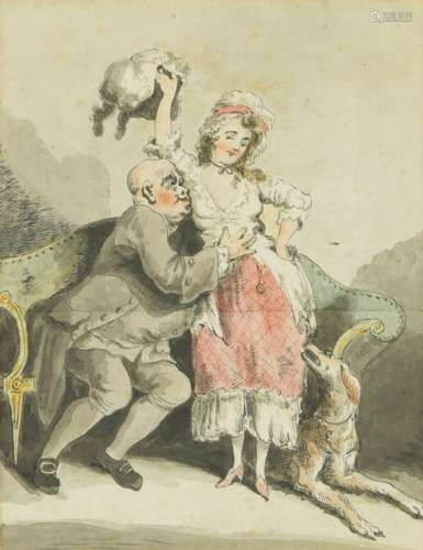 Attributed to Thomas Rowlandson (British, 1756-1827)