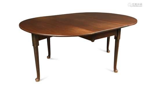 A George III, Cuban mahogany drop leaf table,