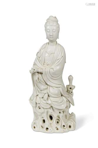 A Chinese Dehua model of Guanyin,