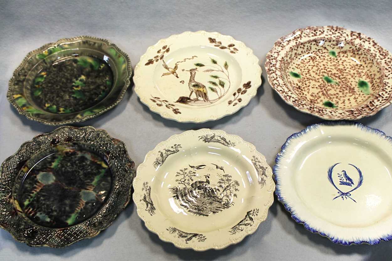 creamware plates