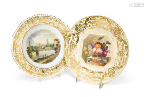 A Derby cabinet plate,