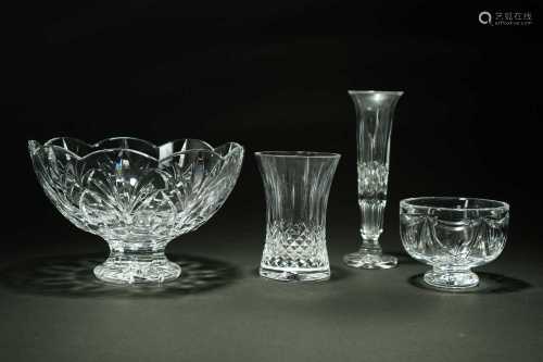 A collection of Waterford crystal tableware
