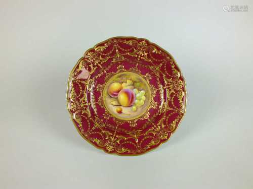 Royal Worcester cabinet plate