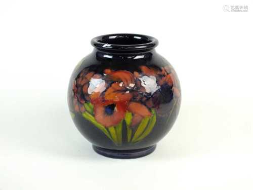 Large William Moorcroft 'Iris' vase