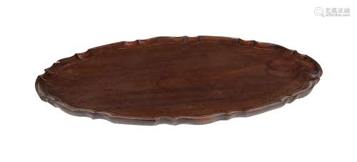 A George III mahogany tray