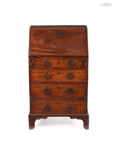 A George III mahogany bureau