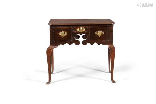 A George II oak side table