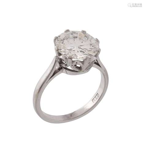 A single stone diamond ring