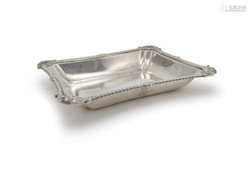 A George III silver Ambassadorial entree dish by Paul Storr